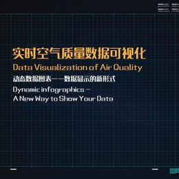 《空气质量数据可视化-动态 1》张旭臻作品