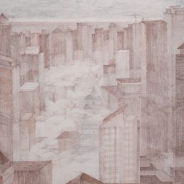 《残存系列—城市》梁翰之作品