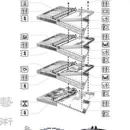 《回•慧——高校组团建筑传统文化再生设计 5》刘凯作品