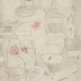 《意花枝一》黄蓓作品