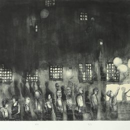 《红气球之相伴》曹建红作品