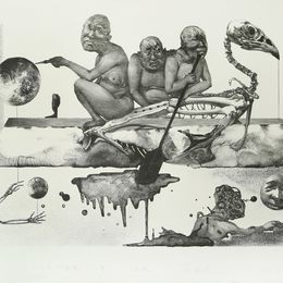 《三人行，必先苦一人心智》马程友作品