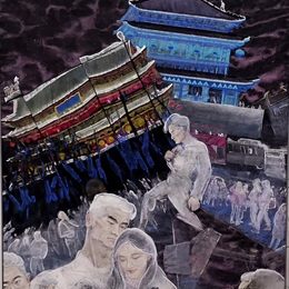 《晨钟暮鼓醒今人》王空谷作品