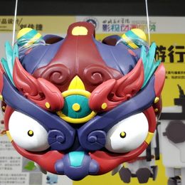 《谁还没个小时候·貔貅面具》刘佳捷作品